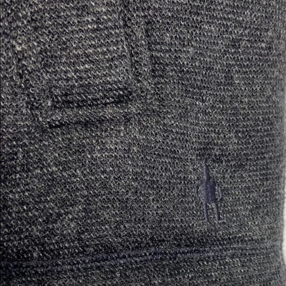 Smartwool Mens Hudson Trail Gray Vest Fleece & Wool Preowned Size XL - Picture 4 of 4